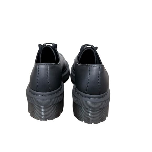 *SOLD* New! Dr. Martens Vegan 1461 Mono Felix Platforms in Black - Size 6 - Picture 9 of 10